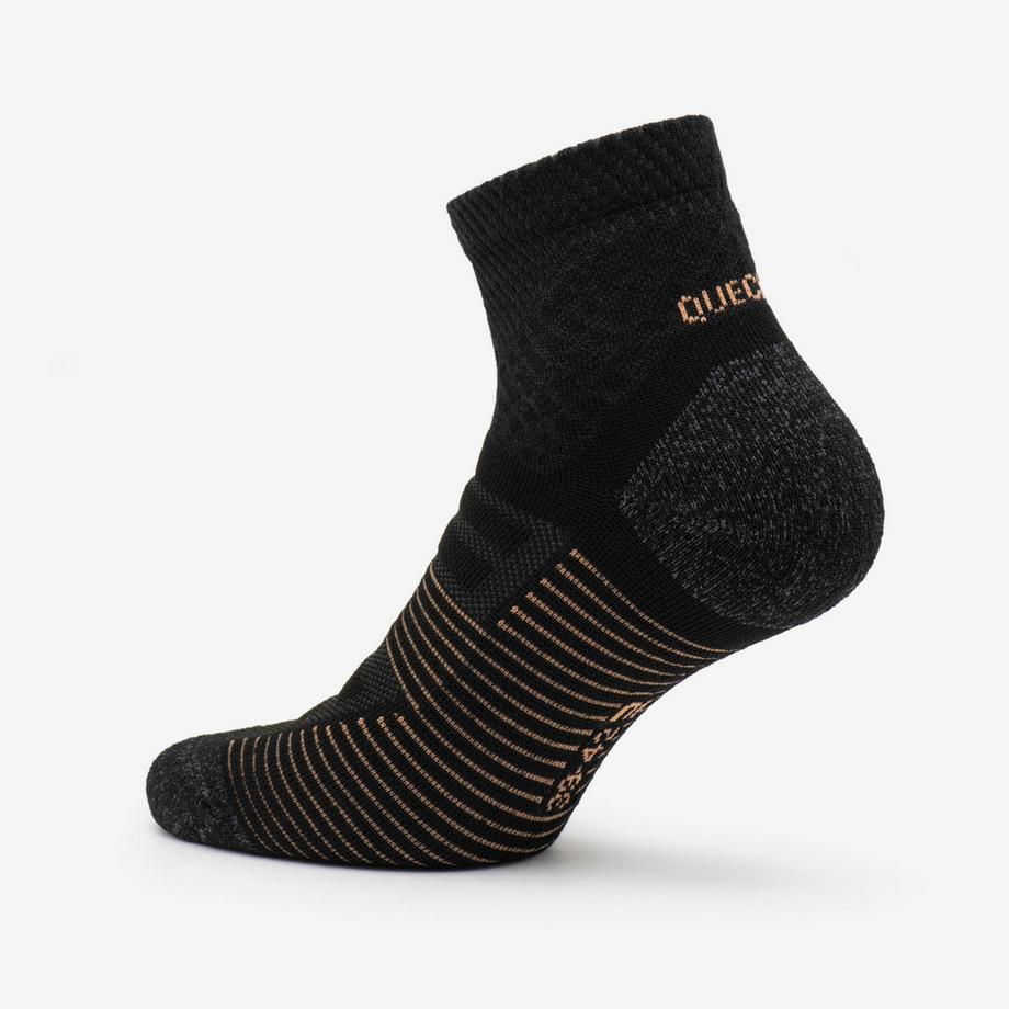 QUECHUA  Wandersocken halbhoch 2 Paar - Hike 900 Merinowolle 
