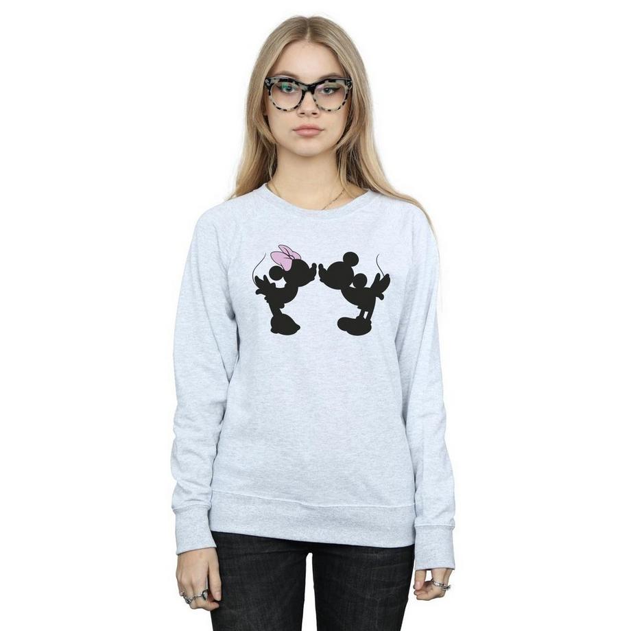 Disney Mickey und Minnie Kissing Sweatshirt  