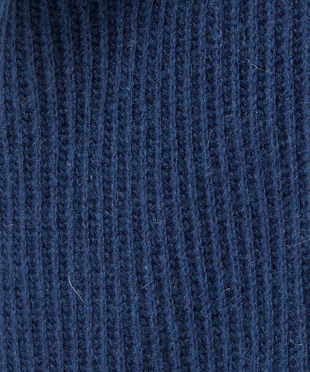 Damart  Lange Strickjacke aus Wollmix, Patentrippstrick , Knopfleiste. 