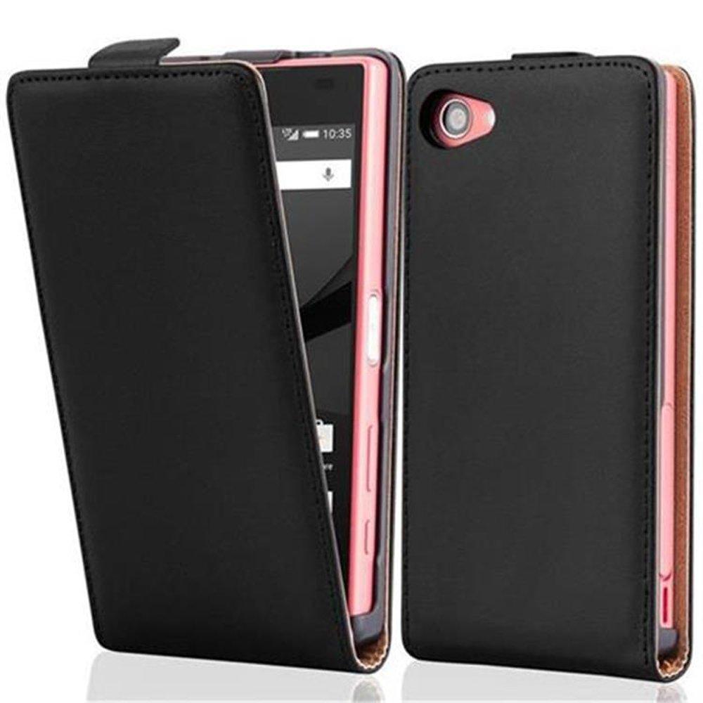 Cadorabo  Housse compatible avec Sony Xperia Z5 COMPACT - Coque de protection au design flip en similicuir lisse 