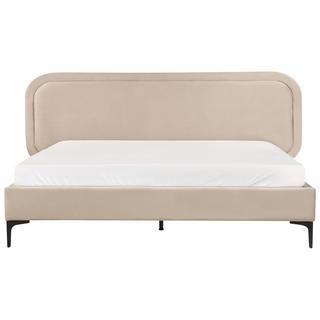 Beliani Letto en Velluto Moderno SUZETTE  