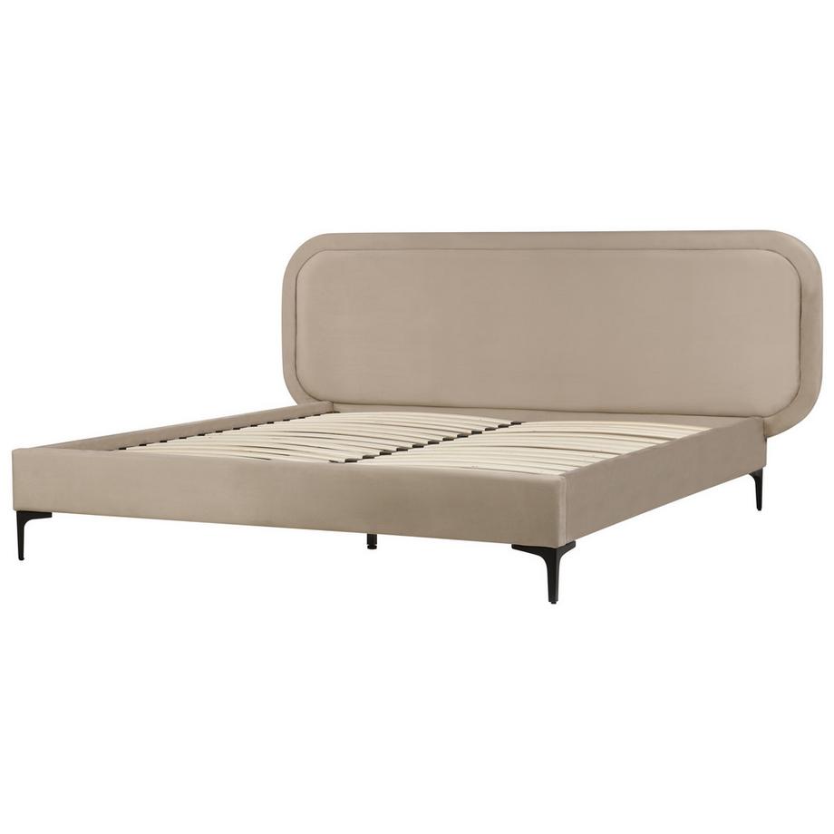 Beliani Letto en Velluto  SUZETTE  