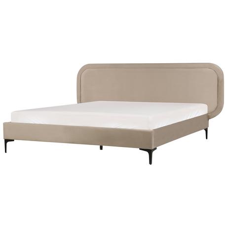 Beliani Letto en Velluto Moderno SUZETTE  