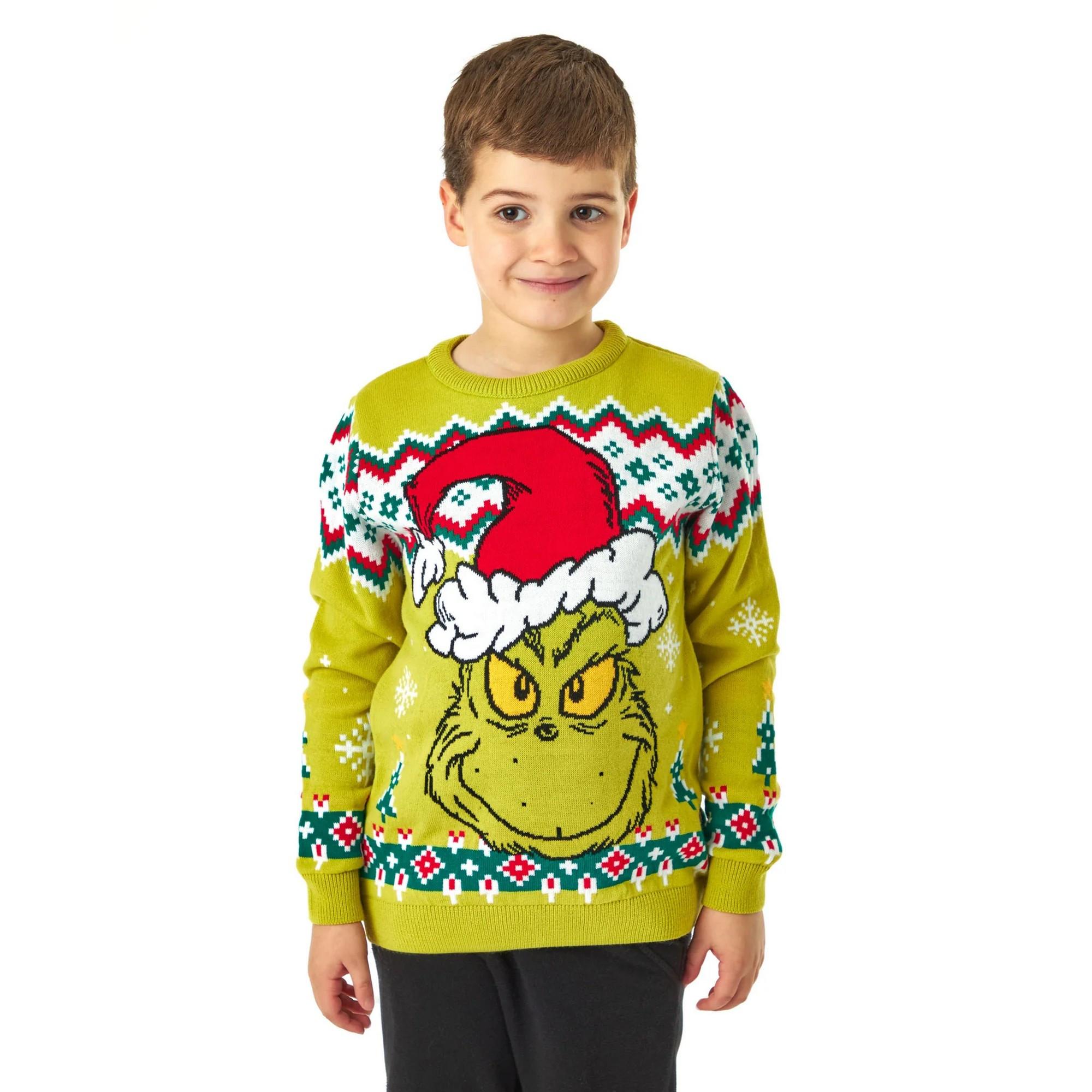 The Grinch  Pullover  weihnachtliches Design 