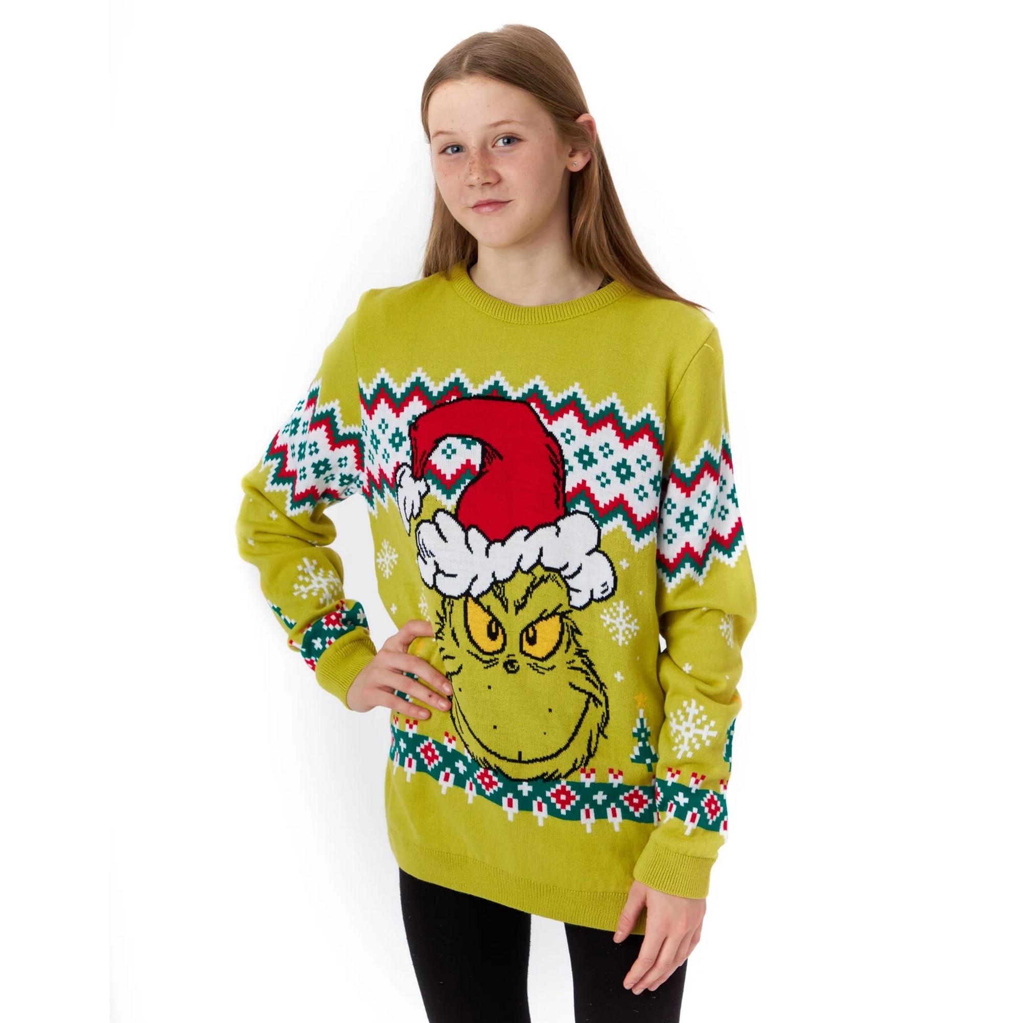 The Grinch  Pullover  weihnachtliches Design 