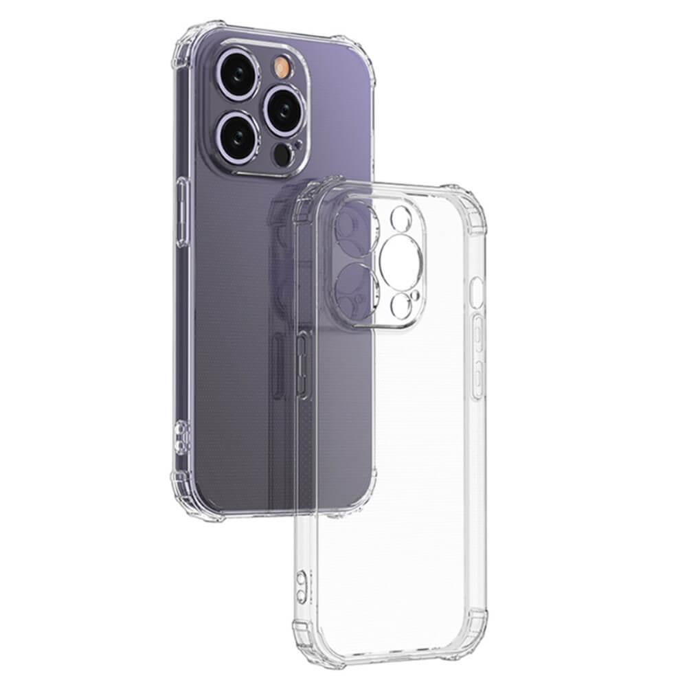 Cover-Discount  iPhone 15 Pro - Drop Protection coque en silicone transparent 