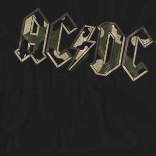 AC/DC ACDC Camouflage Logo T-Shirt  