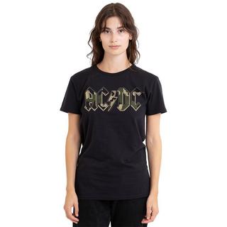 AC/DC ACDC Camouflage Logo T-Shirt  