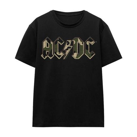 AC/DC ACDC Camouflage Logo T-Shirt  
