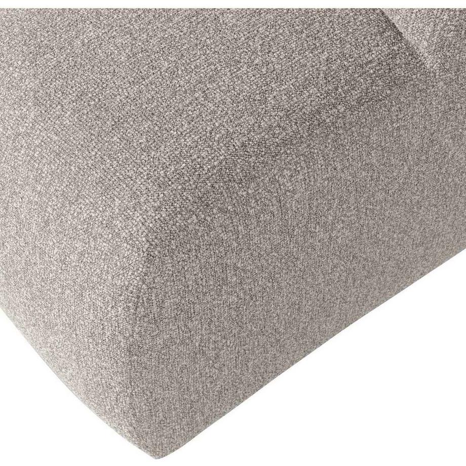 mutoni Tabouret Mojo Bouclé beige chiné  