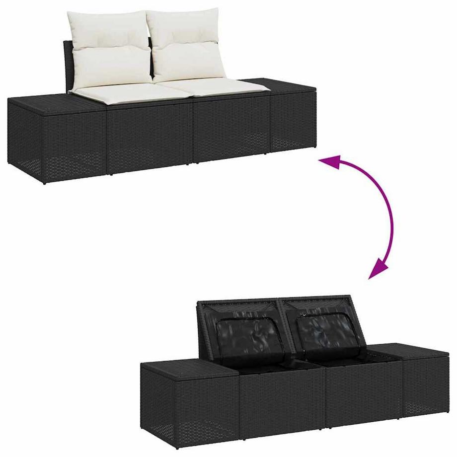 VidaXL Mobili da Esterno Polyrattan  
