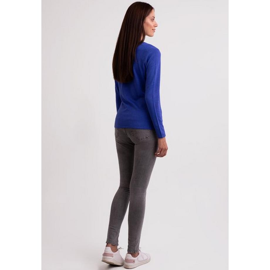 CASH-MERE.CH Soie Cachemire Pull Col V  