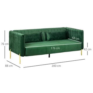 HOMCOM Sofa 3-Sitzer  