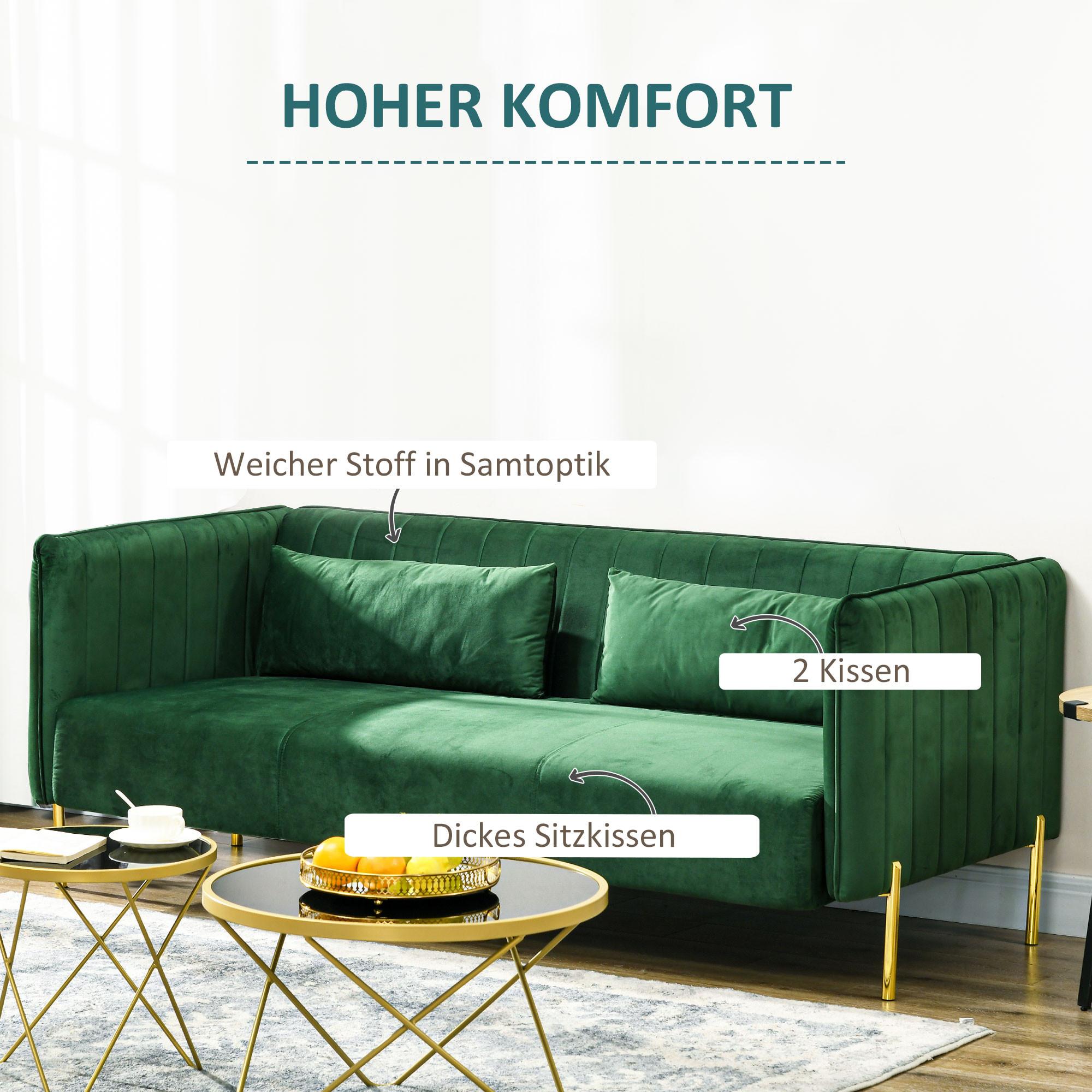 HOMCOM Sofa 3-Sitzer  