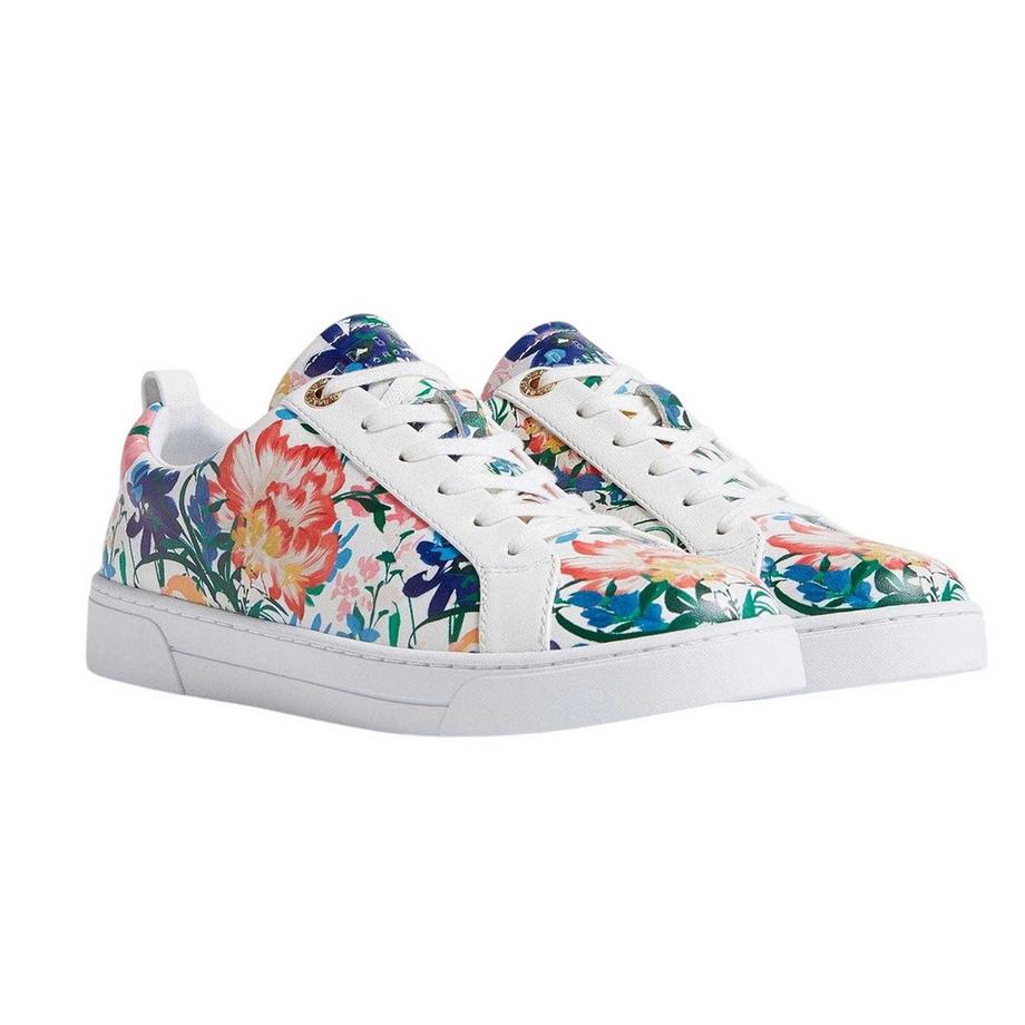 TED BAKER Sneaker in pelle con stampa floreale  