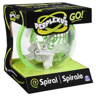 Spin Master  Games Perplexus GO! Spiral, gioco di abilità compatto con labirinto e complessi rompicapo, per adulti e bambini dagli 8 anni in su 