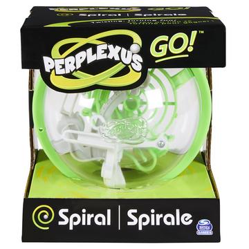 Games Perplexus GO! Spiral, gioco di abilità compatto con labirinto e complessi rompicapo, per adulti e bambini dagli 8 anni in su