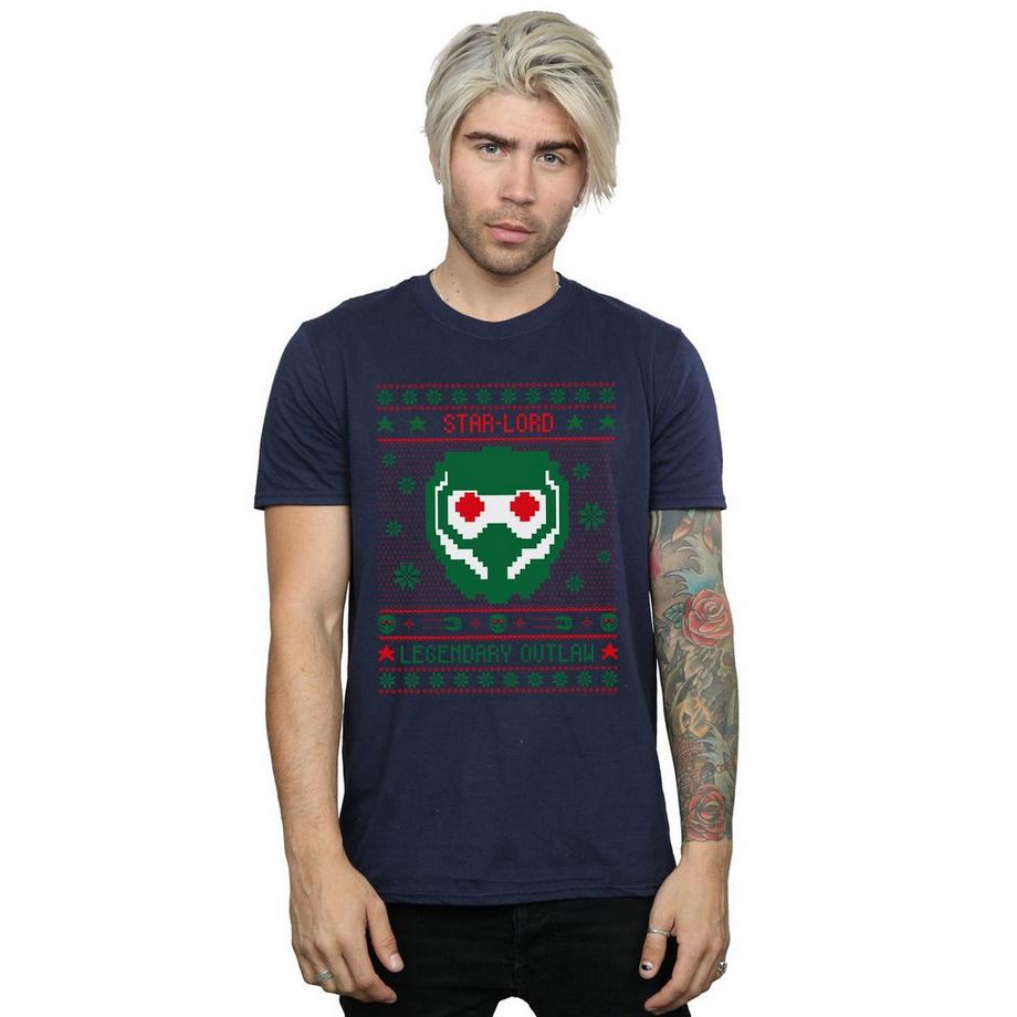 MARVEL Guardians Of The Galaxy Vol 2 Star-Lord Legendary Outlaw T-Shirt  