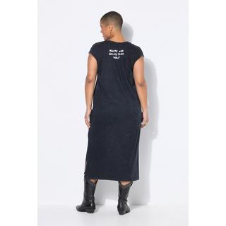 Studio Untold Midikleid Oversize Jersey Statementprint  