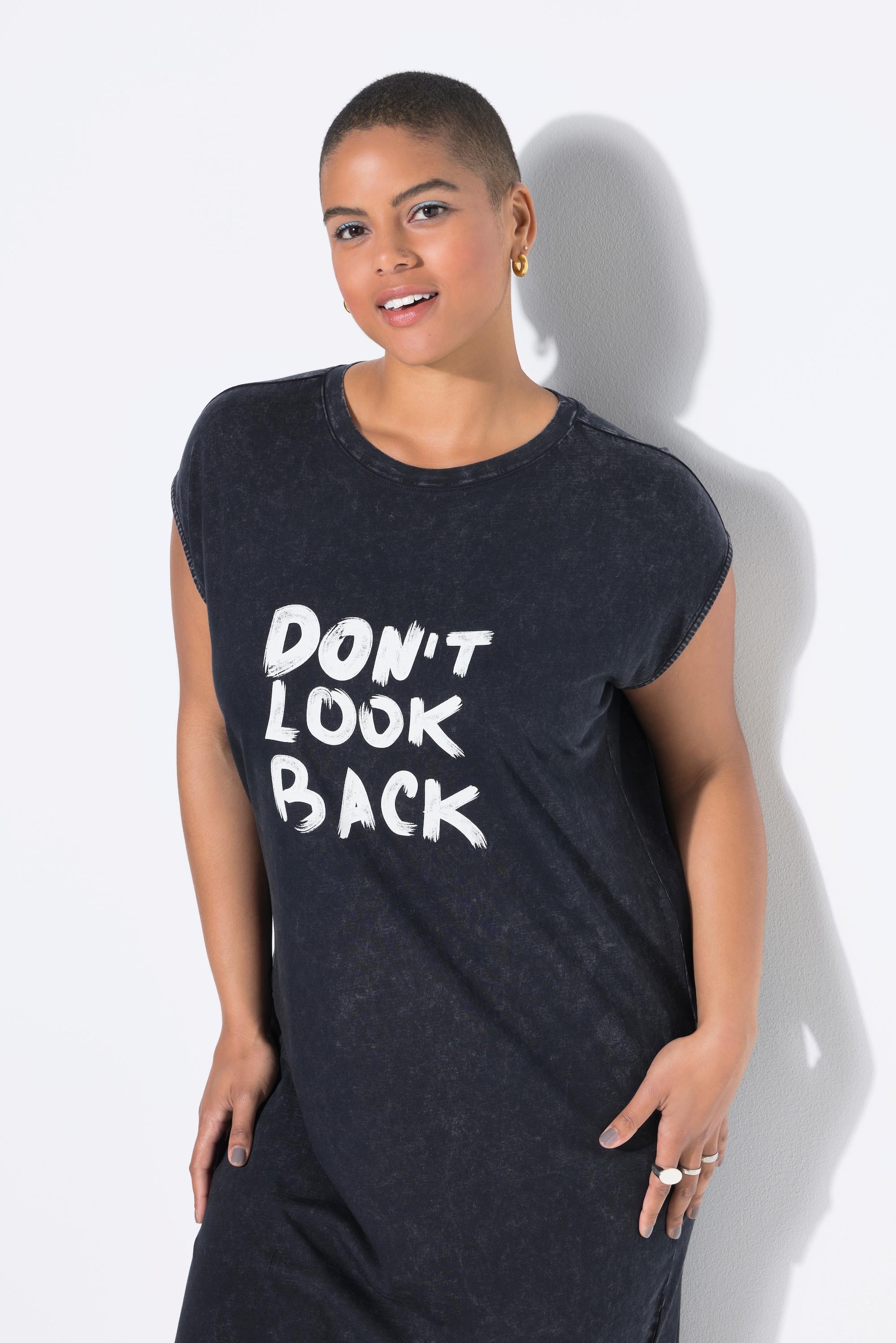 Studio Untold Midikleid Oversize Jersey Statementprint  