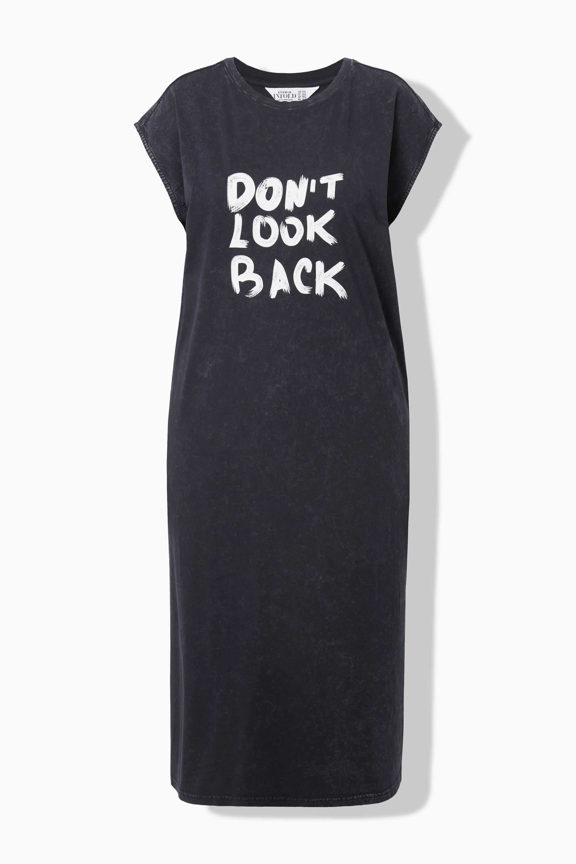 Studio Untold Midikleid Oversize Jersey Statementprint  