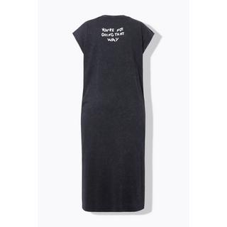 Studio Untold Midikleid Oversize Jersey Statementprint  