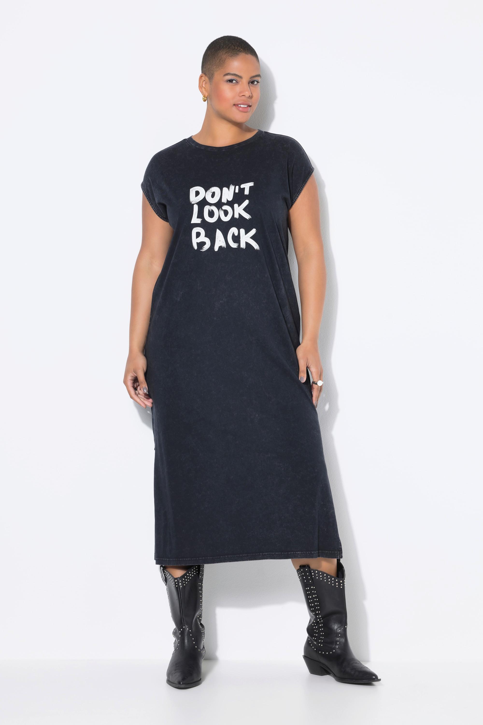 Studio Untold Midikleid Oversize Jersey Statementprint  