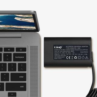 Avizar  Caricabatterie 45W con cavo USB-C LinQ 