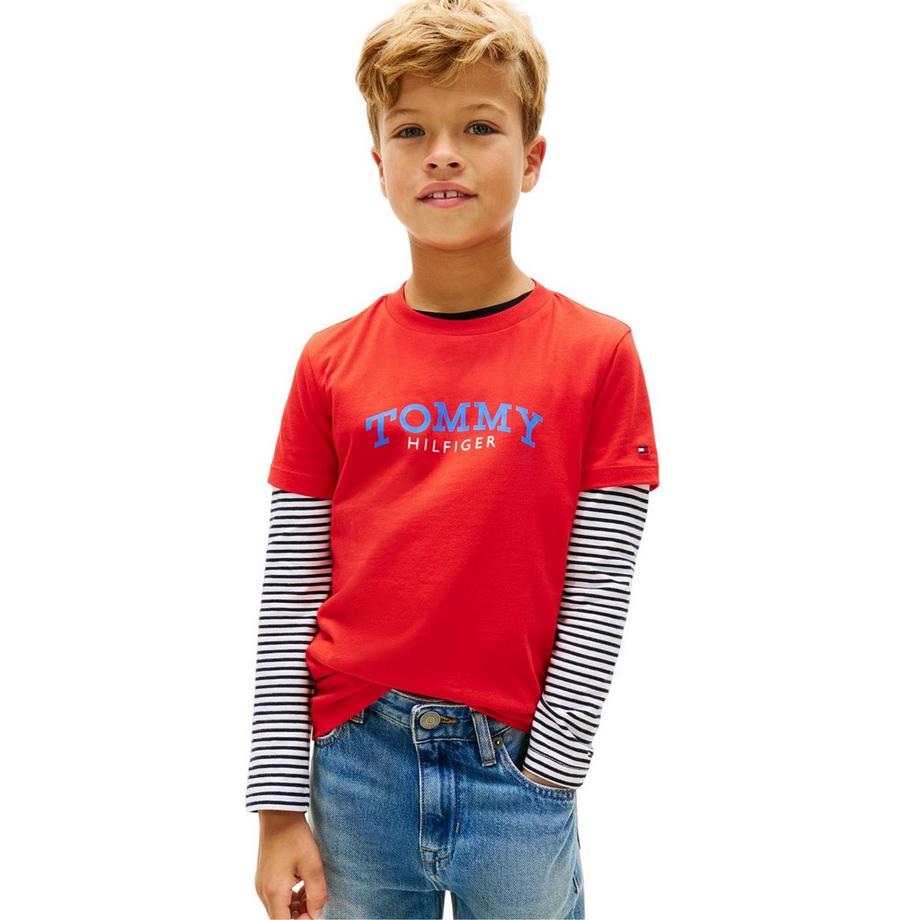 TOMMY HILFIGER  T-ShirtMotiftyle Logo Monochrome 