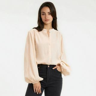 La Redoute Collections Camicetta Oversize Collo alla Coreana  