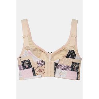 Ulla Popken Reggiseno sostenitivo Mix di fantasie senza ferretto  