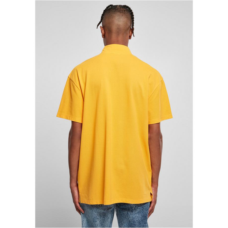 URBAN CLASSICS Half Zip T-Shirt  