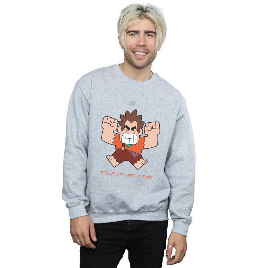 Disney Wreck It Ralph This Is My Happy Face Sweatshirt  