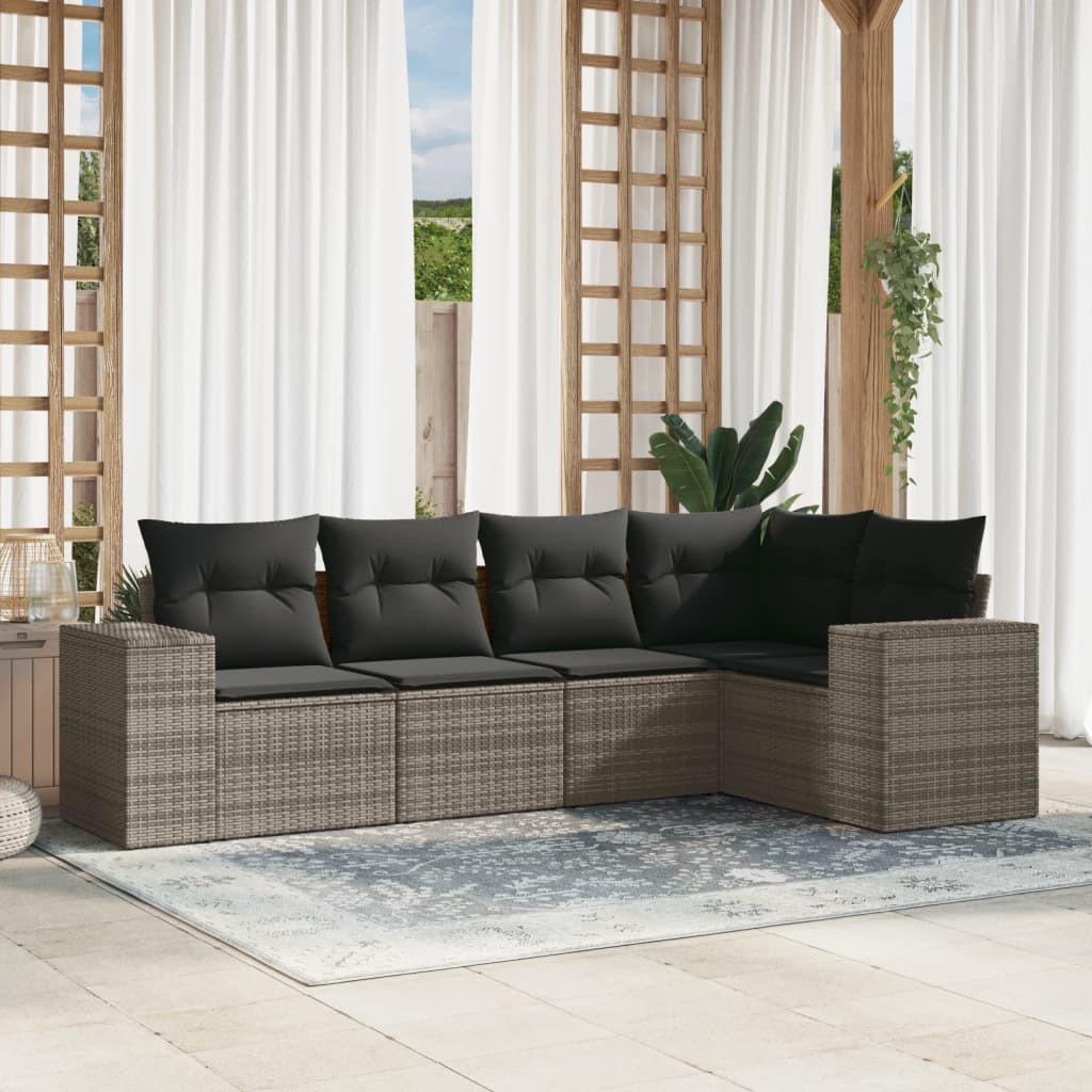 VidaXL Garten sofagarnitur poly-rattan  