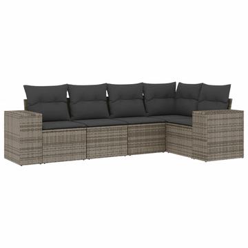 Garten sofagarnitur poly-rattan