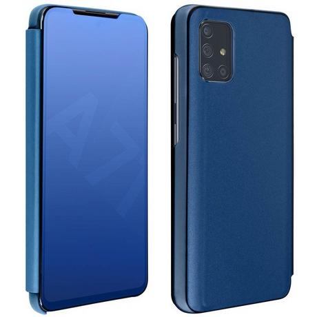 Avizar  Spiegelhülle Samsung Galaxy A71 Blau 