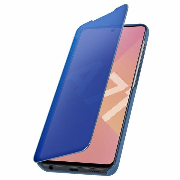 Avizar  Spiegelhülle Samsung Galaxy A71 Blau 