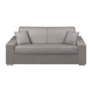 Vente-unique Schlafsofa 3Sitzer EMIR Liegefläche 1Matratzen  