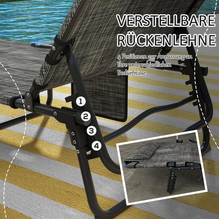 Outsunny  Campingliege 