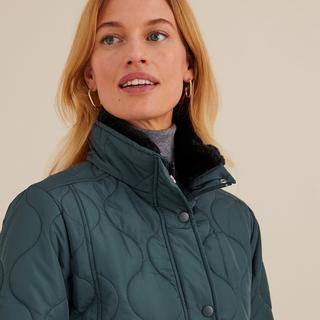 La Redoute Collections  Steppjacke mit Reissverschluss 