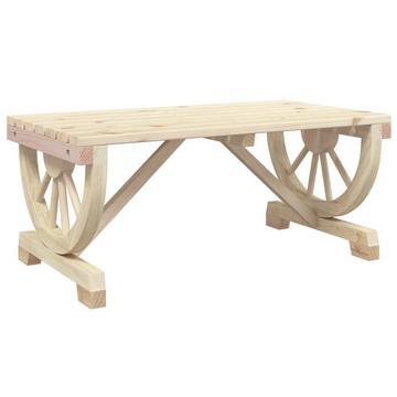 Table basse de jardin bois