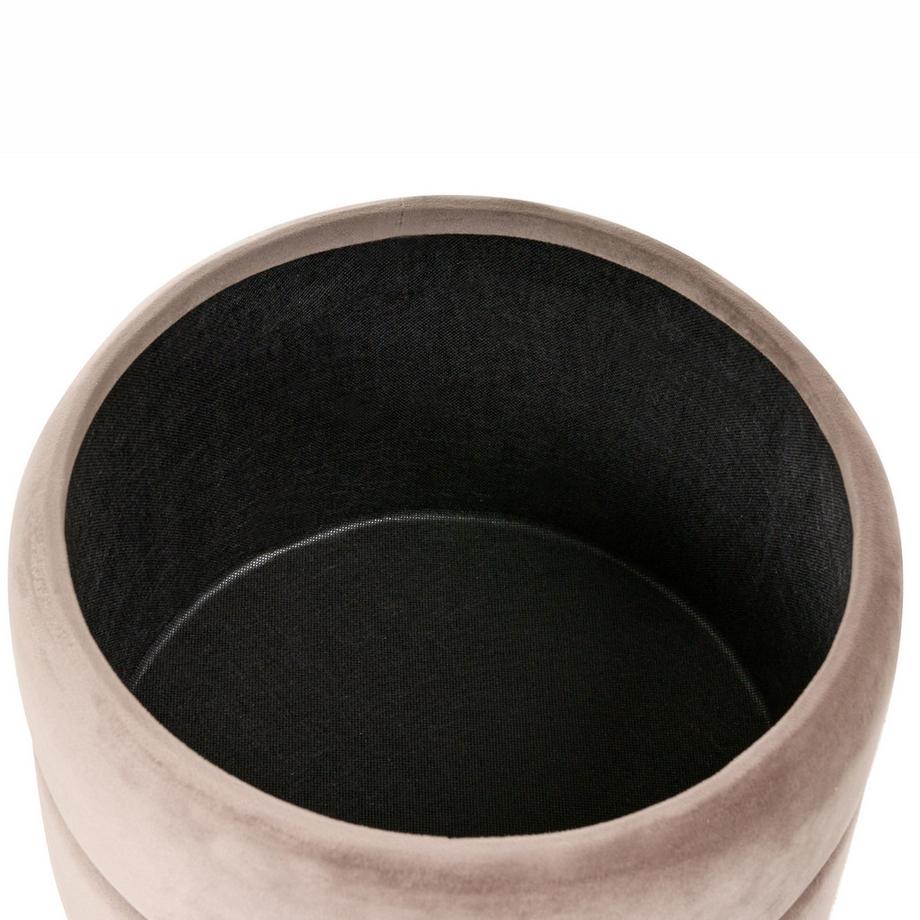 Beliani Pouf de rangement Glamour ELGIN  