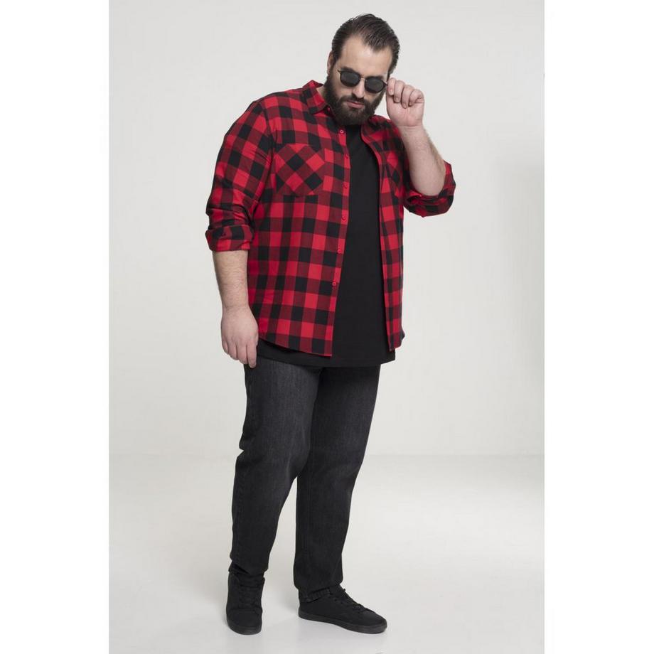 URBAN CLASSICS Basic Flanellhemd  