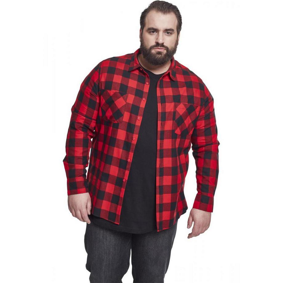 URBAN CLASSICS Basic Flanellhemd  