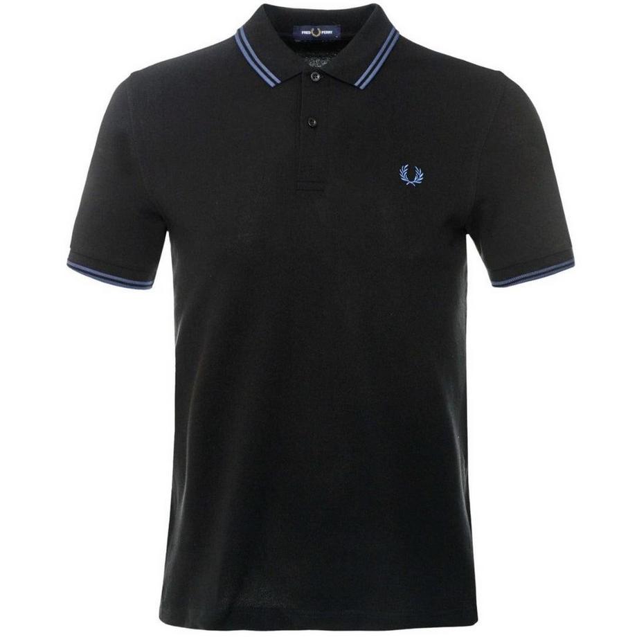 FRED PERRY Maglietta Polo con Bordo Contrasto  