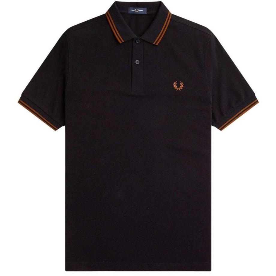 FRED PERRY Maglietta Polo con Bordo Contrasto  
