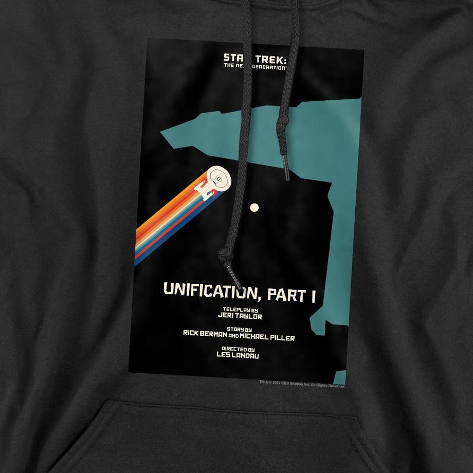 Star Trek The Next Generation Stagione 5 Episodio 7 Felpa con Cappuccio  