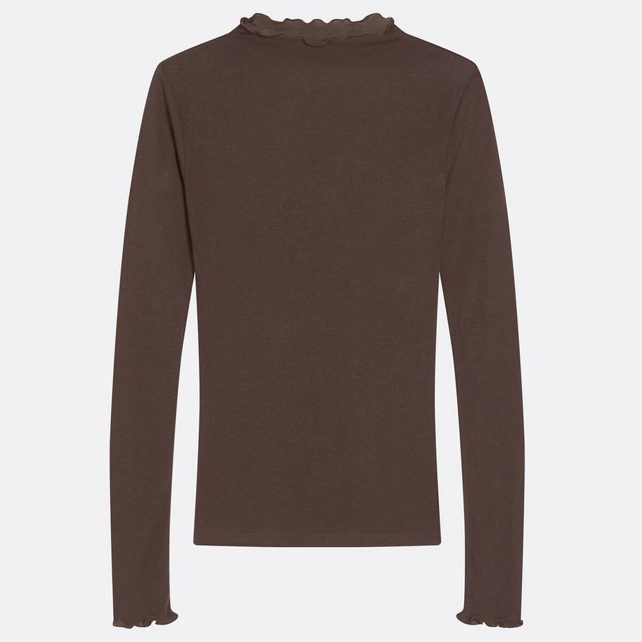 La Redoute Collections T-shirt manches longues col montant  