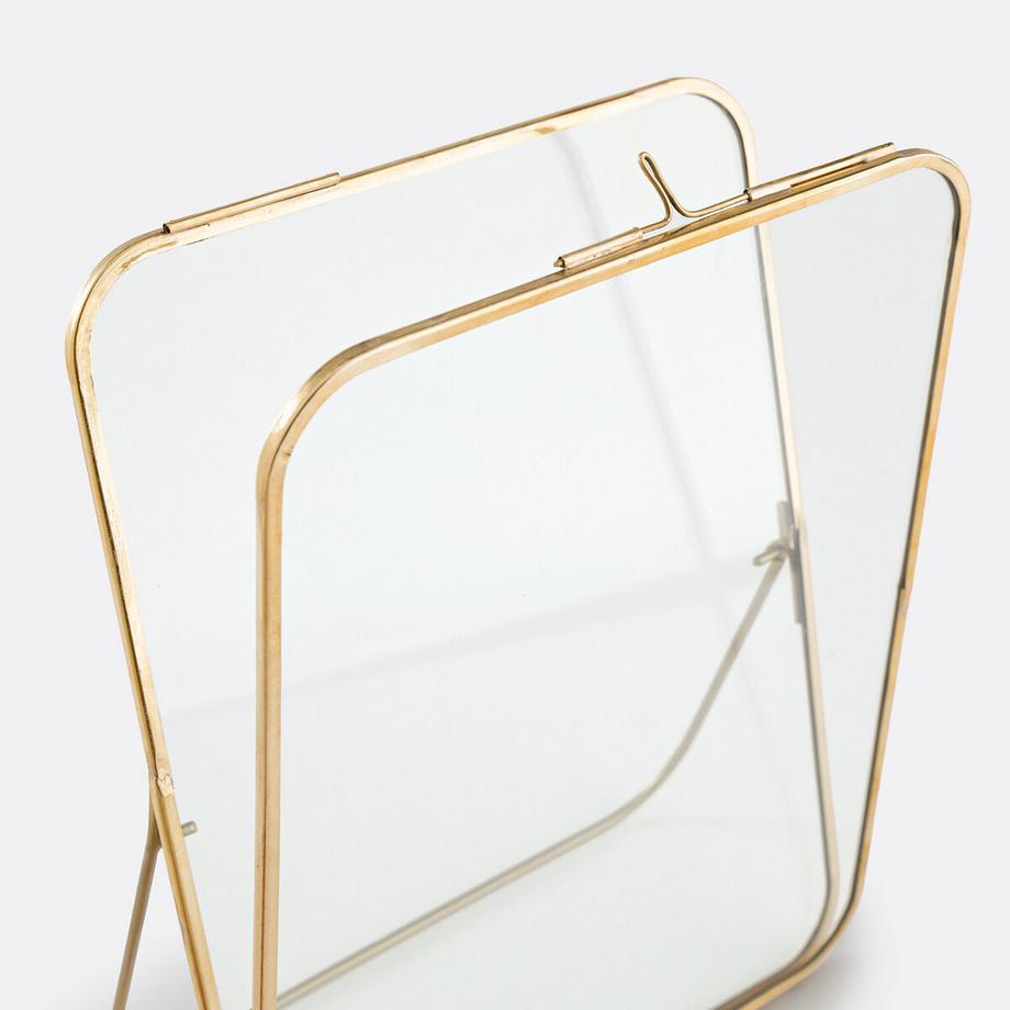 La Redoute Intérieurs Cadre à poser laiton et verre  