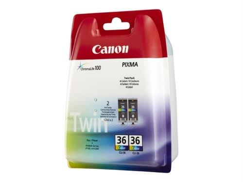 Canon  CANON Twin Pack Tinte color CLI-36 TWIN PIXMA mini220 2 Stück 
